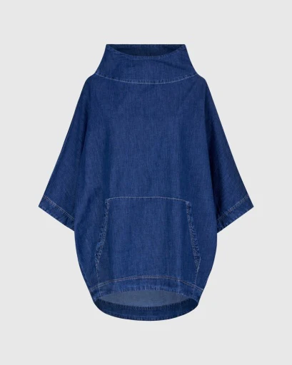Alembika Boxy Denim Top - Image 5