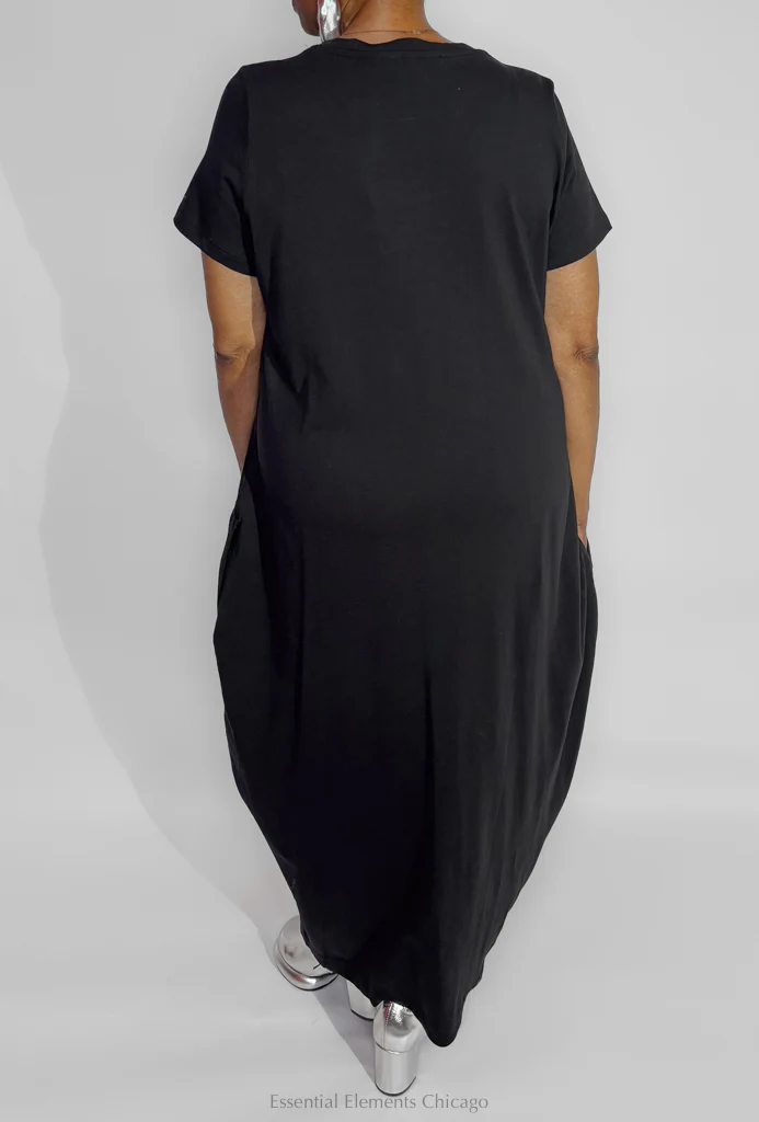 Alembika Urban Staple Dress, Black - Image 3
