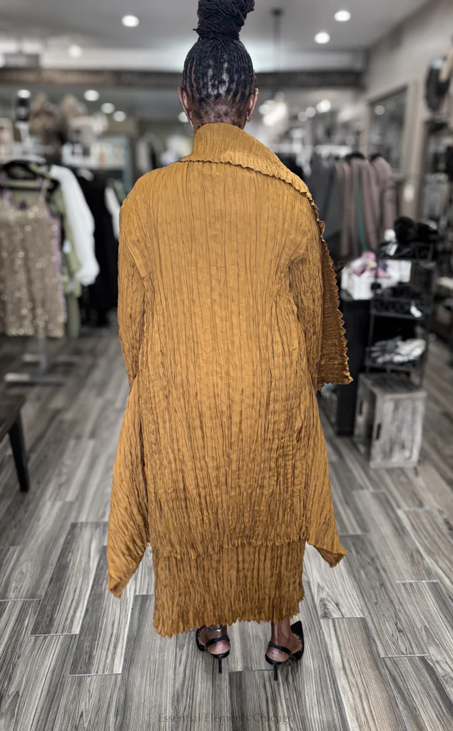 Alquema Havana Coat, Gold - Image 3
