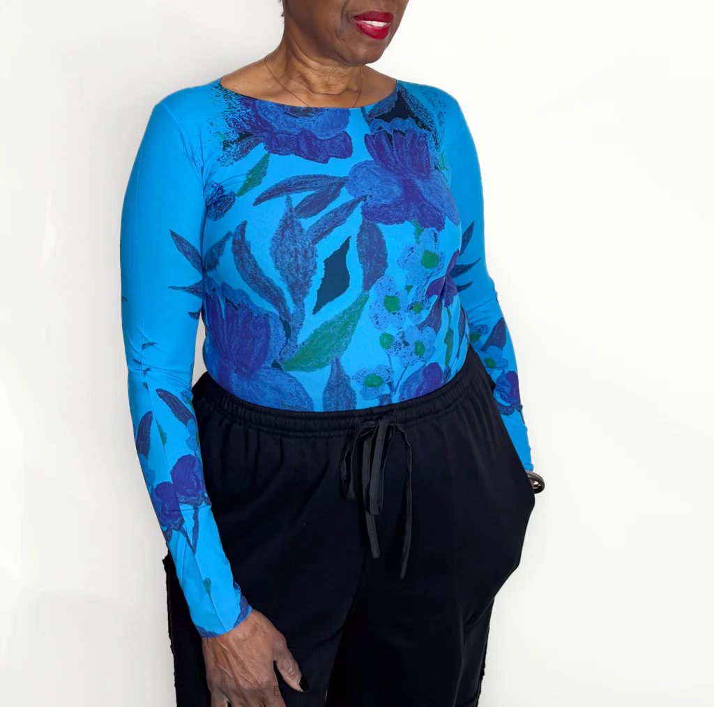 AMB Azalea Raw Edge Second Skin Top - Image 3