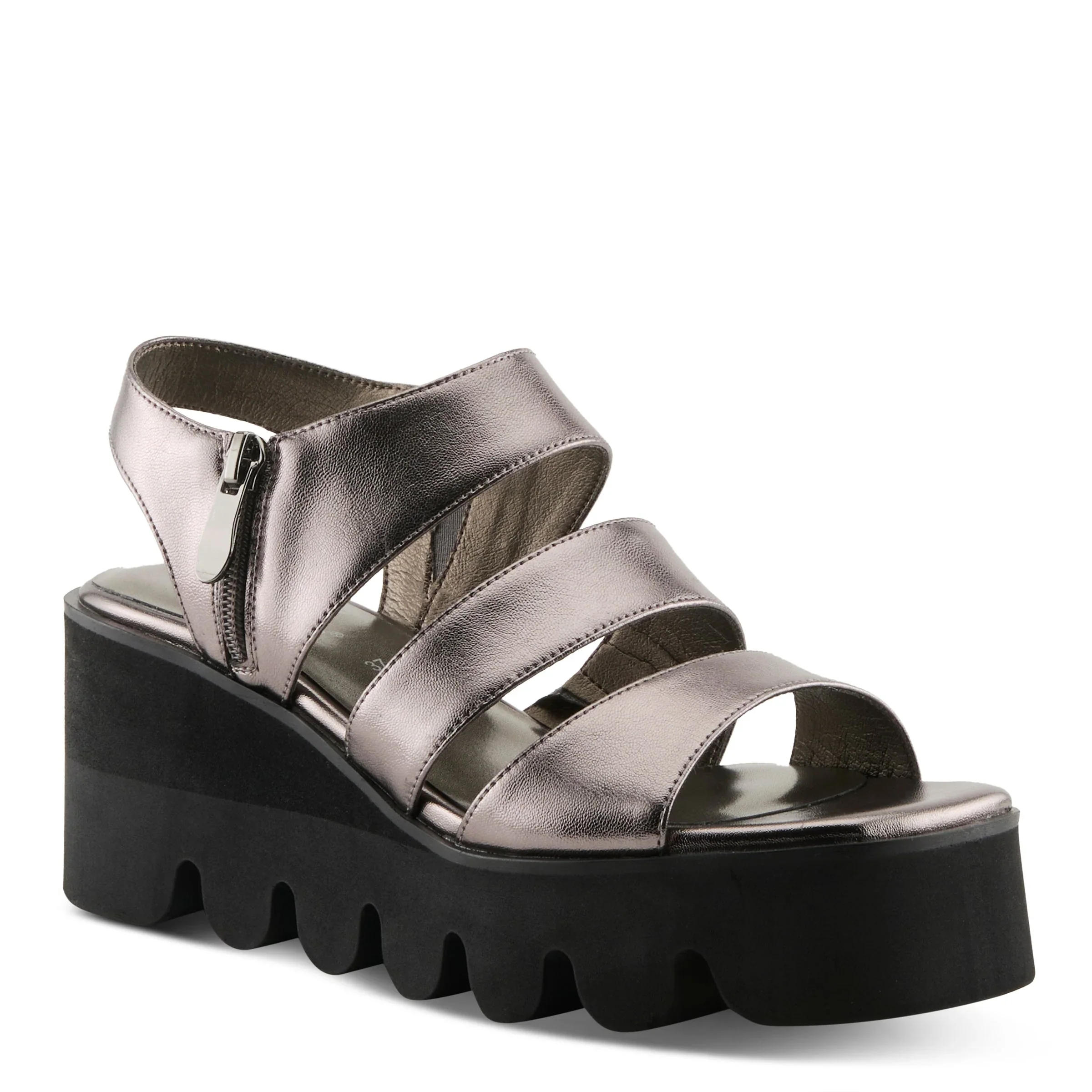 Azura Corrigate Platform Sandal - Image 3