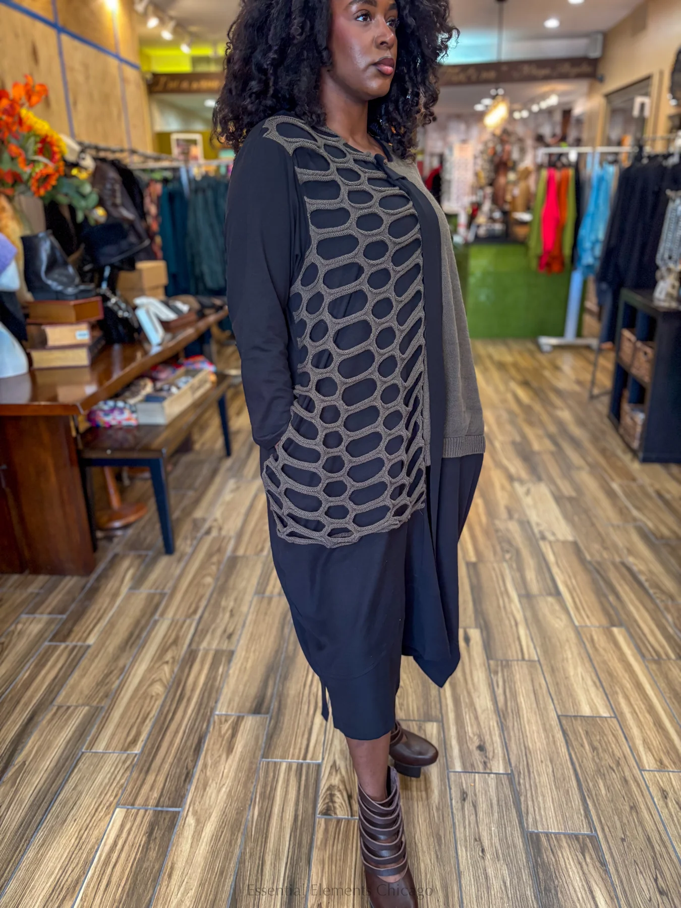 Bread & Butter Open Weave Dress - Image 3