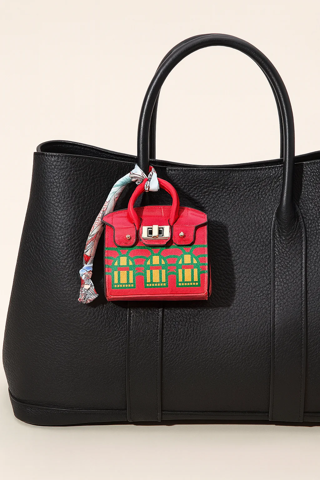 Mini-Tote Handbag Charm - Image 4