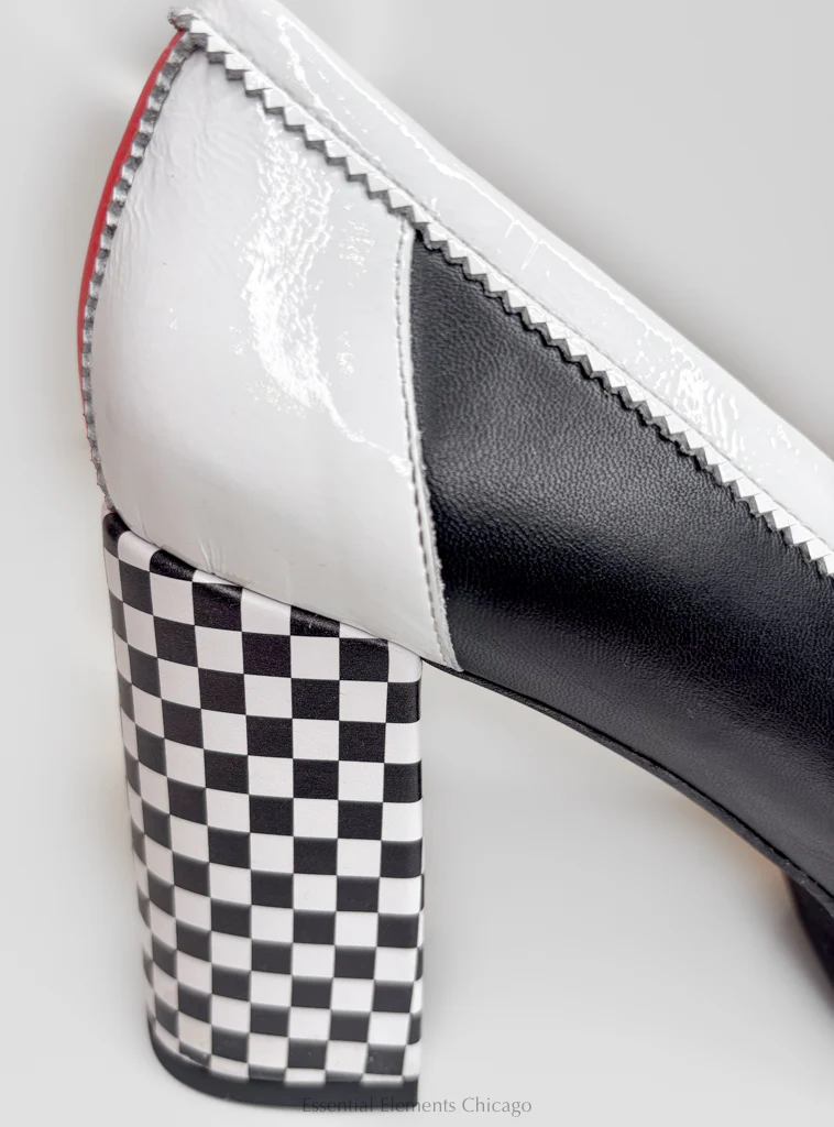 Fly London Checkerboard Heel - Image 4