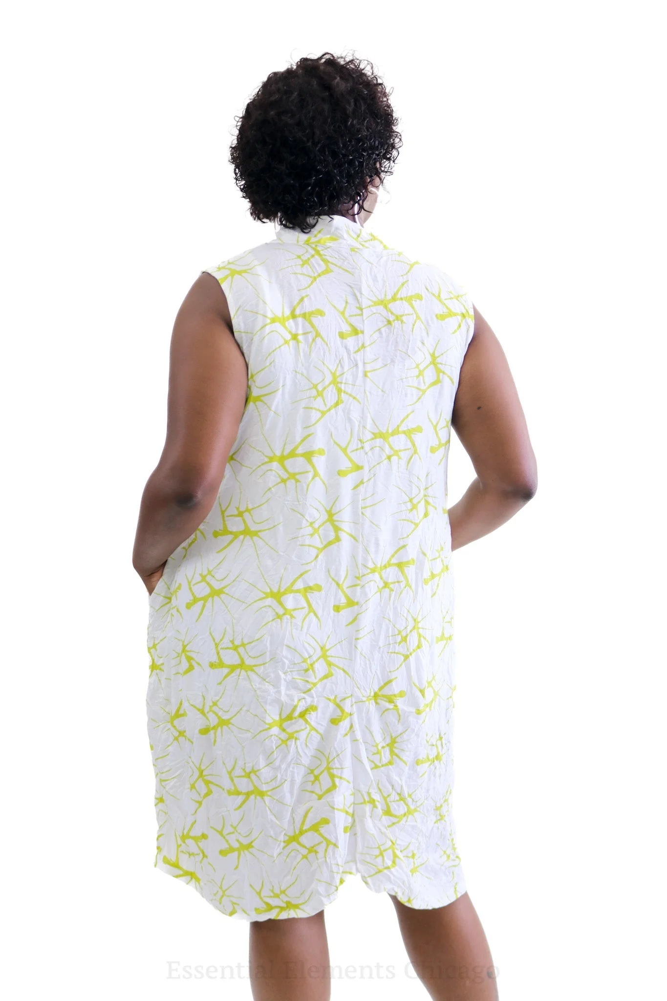 Kozan Alara Dress, Branch - Image 4