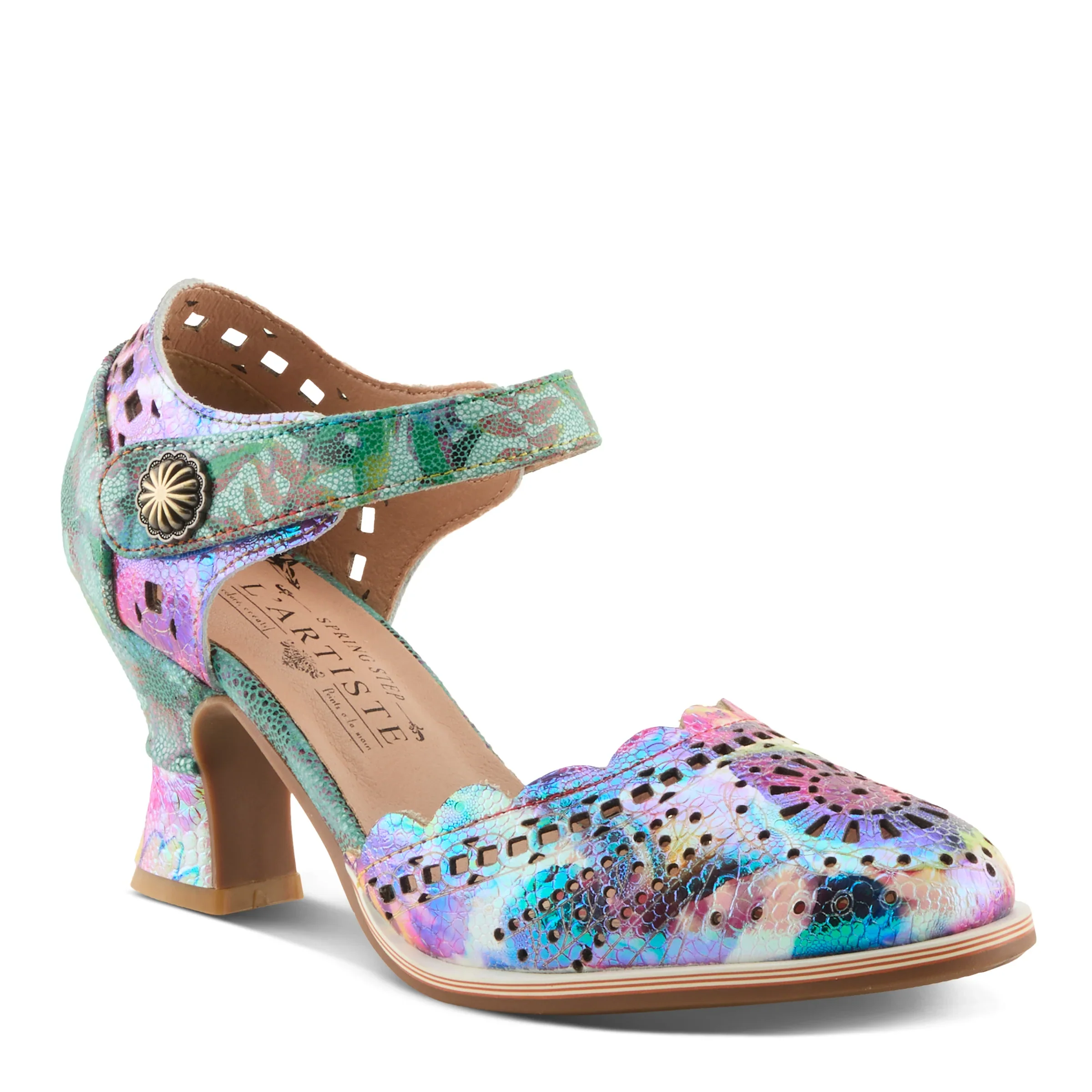 L'Artiste Luxe Sandal, Rainbow - Image 3