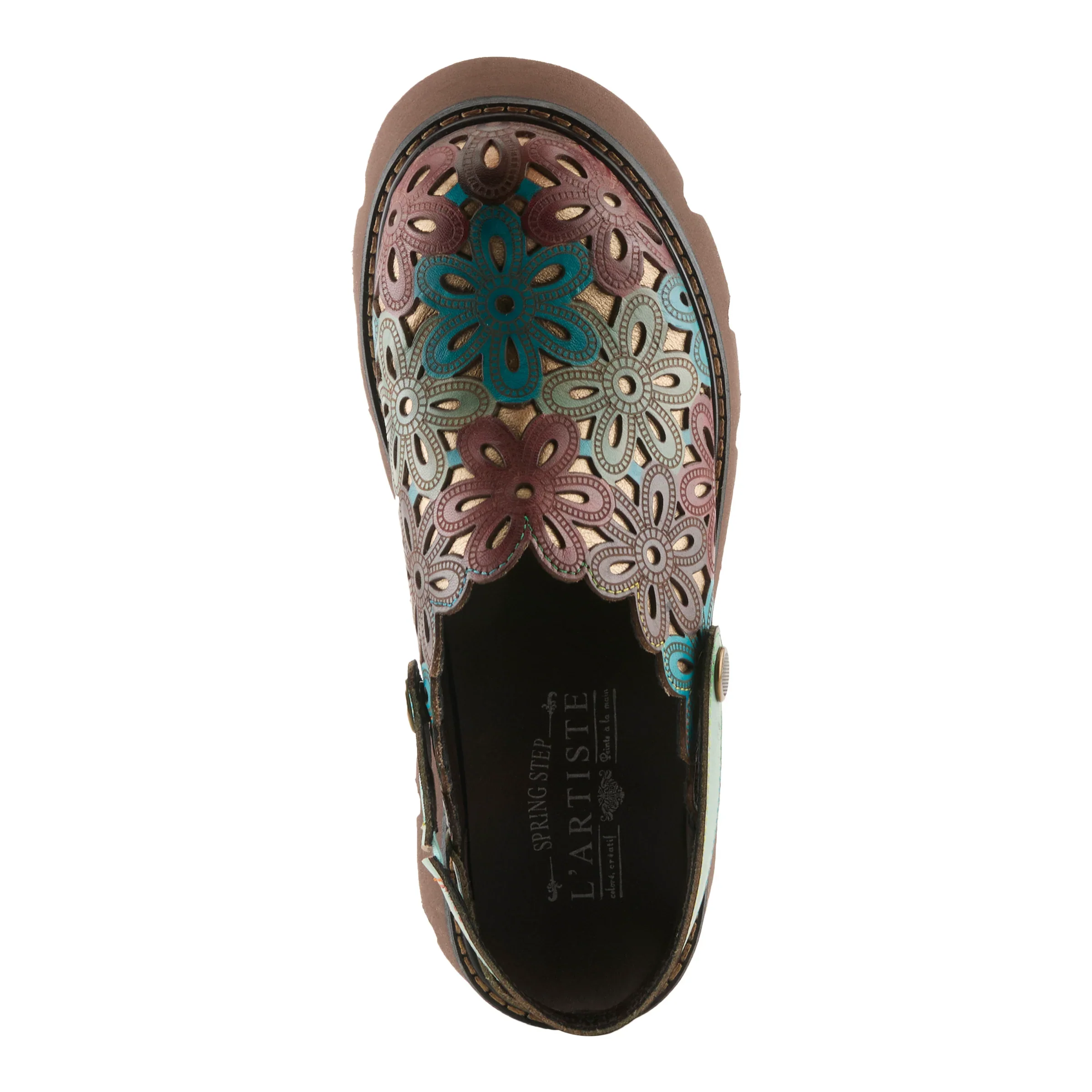 L'Artiste Shotput Clog, Green - Image 4
