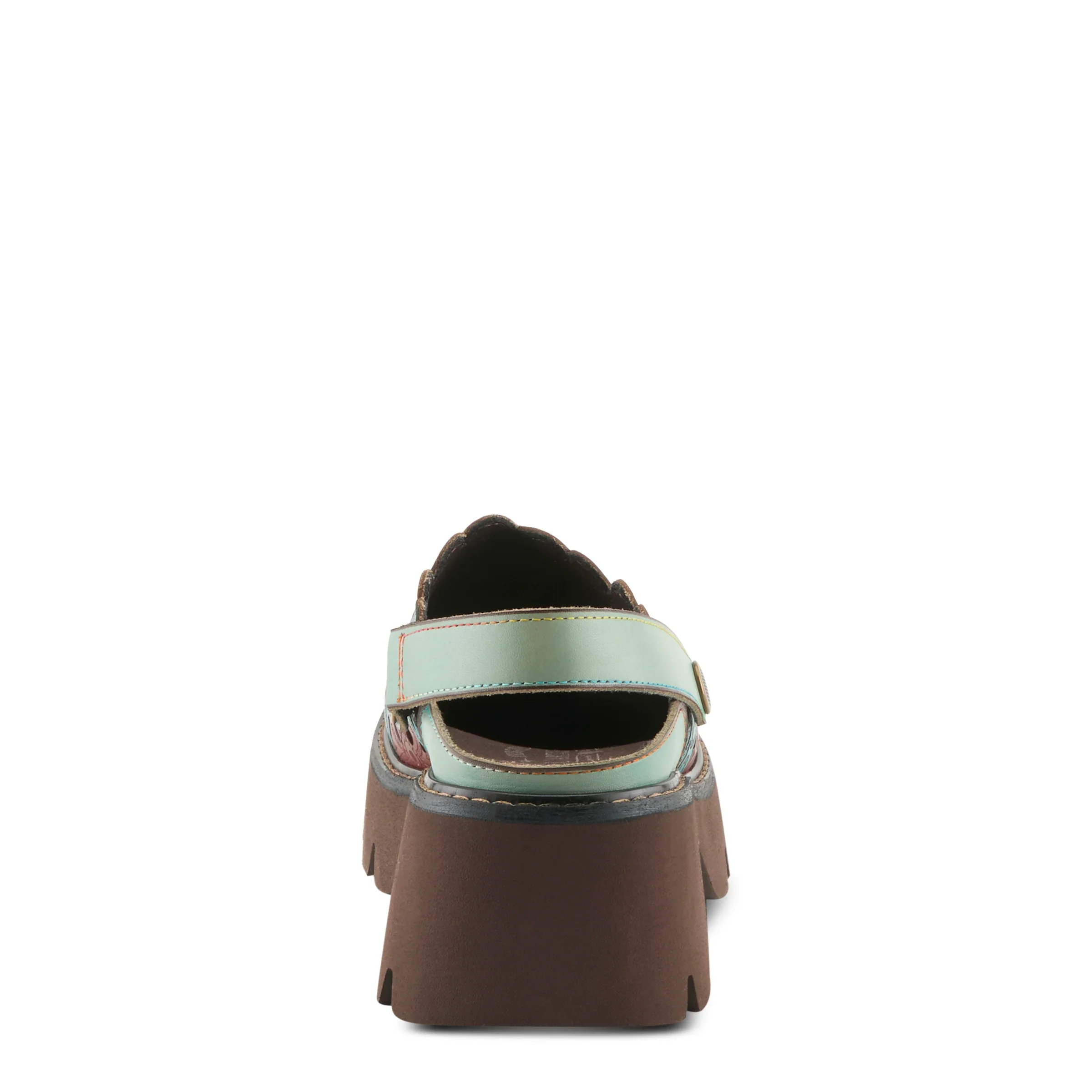 L'Artiste Shotput Clog, Green - Image 5