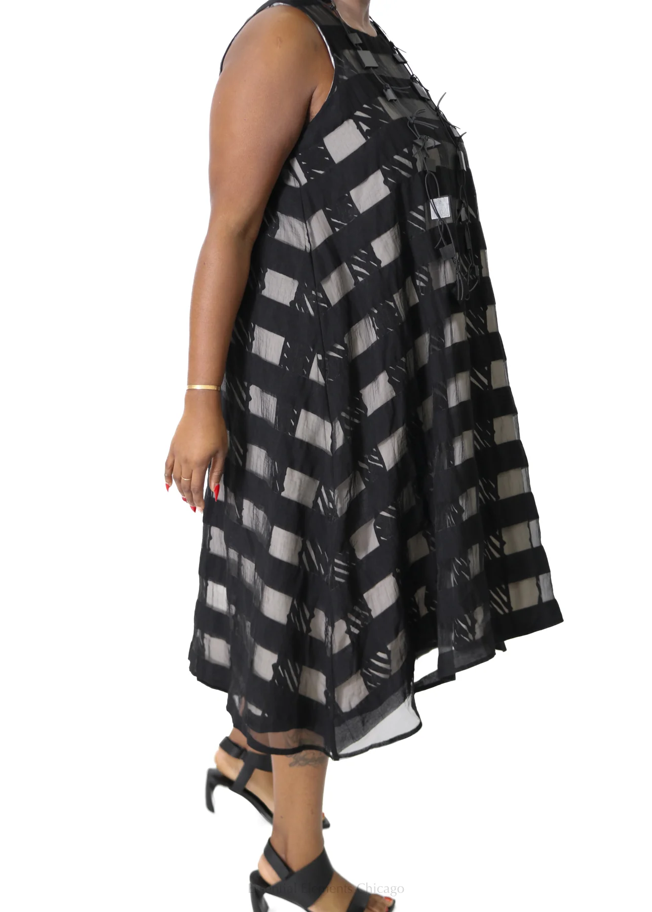 Luukaa Organza Doodle Dress - Image 3
