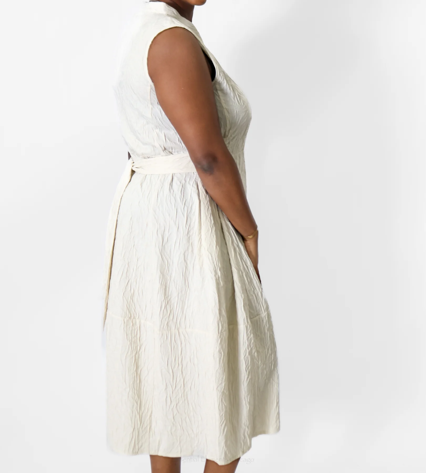 Luukaa Doodle Jacquard Dress - Image 3