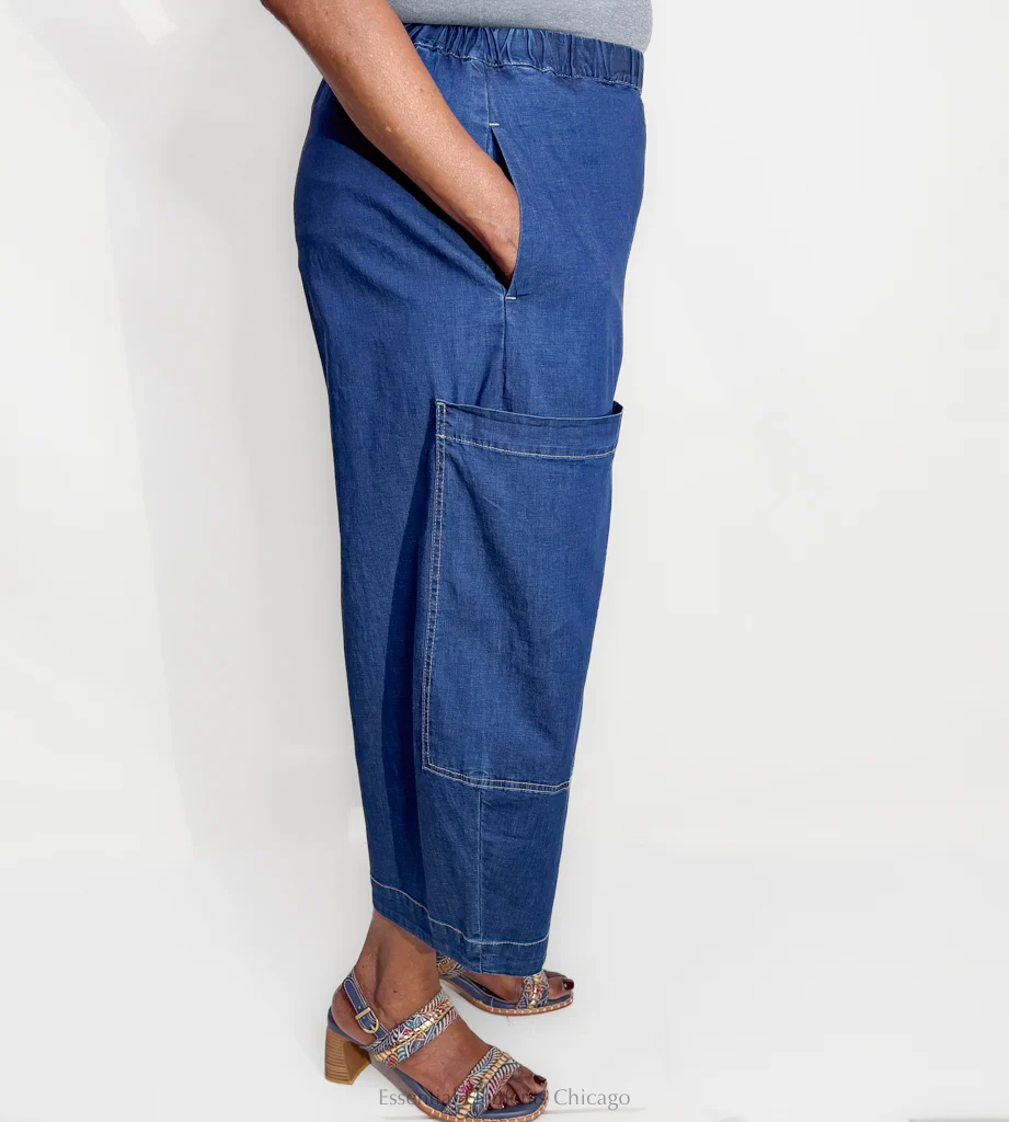 Alembika Denim Barrel Pants - Image 3