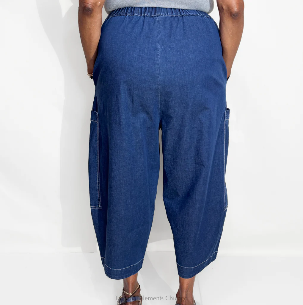 Alembika Denim Barrel Pants - Image 4