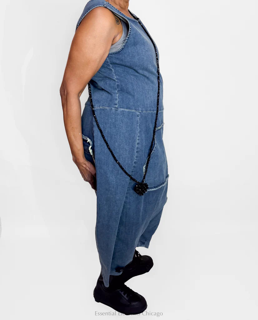 Pluslavie Denim Jumpsuit - Image 3