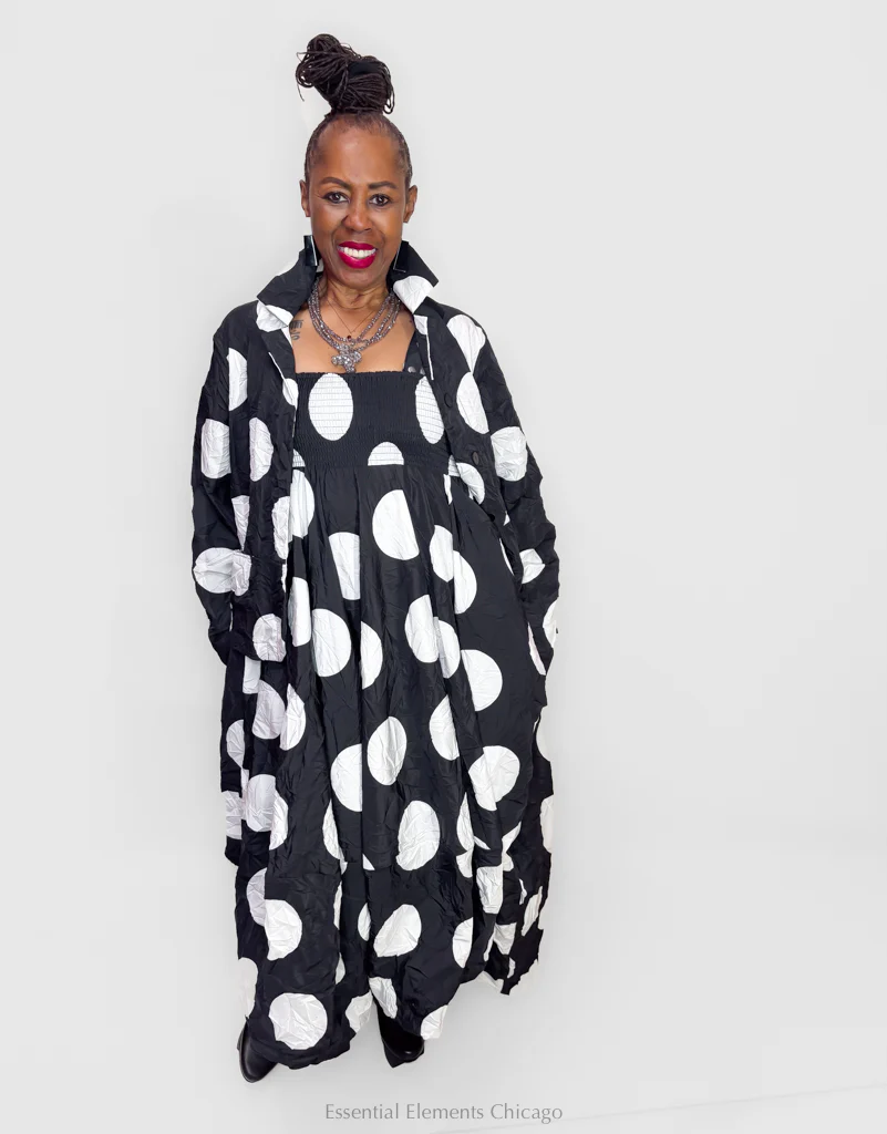 Pluslavie T Homey Jacket, Dots - Image 3