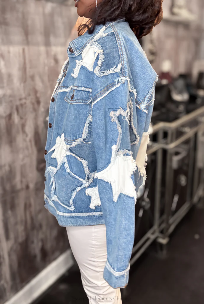 Star Struck Denim Jacket - Image 3