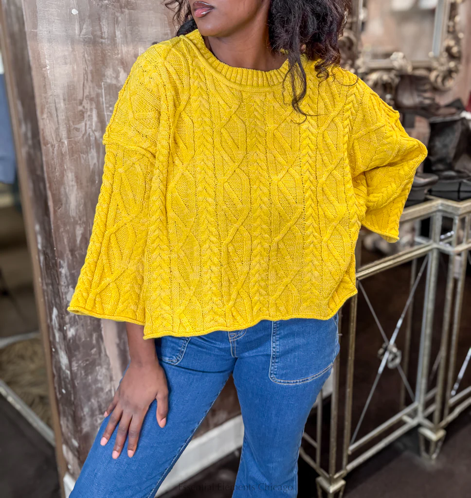 Cozy Cable Sweater - Image 5