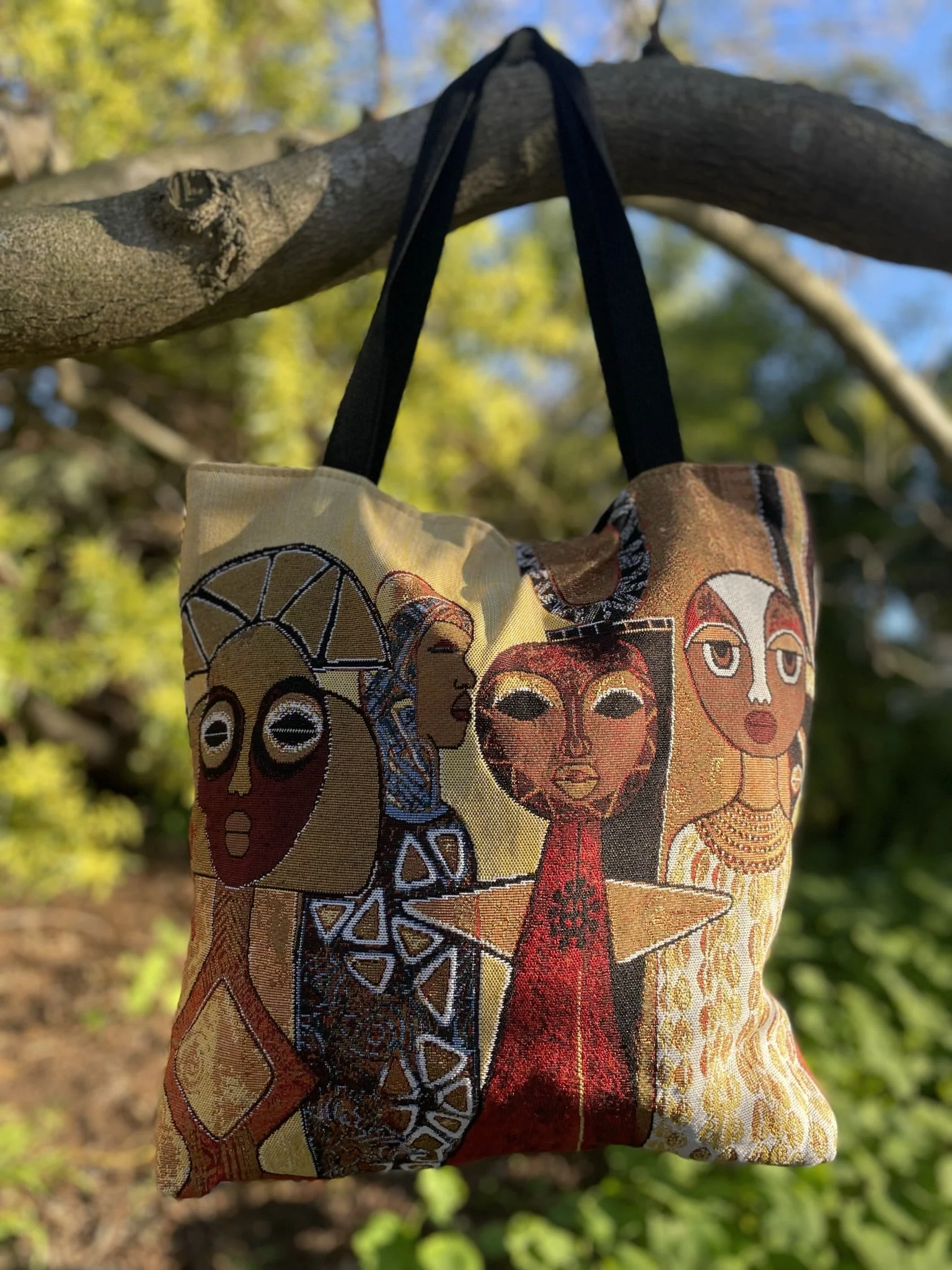 Shades of Color Tote Bag - Image 4