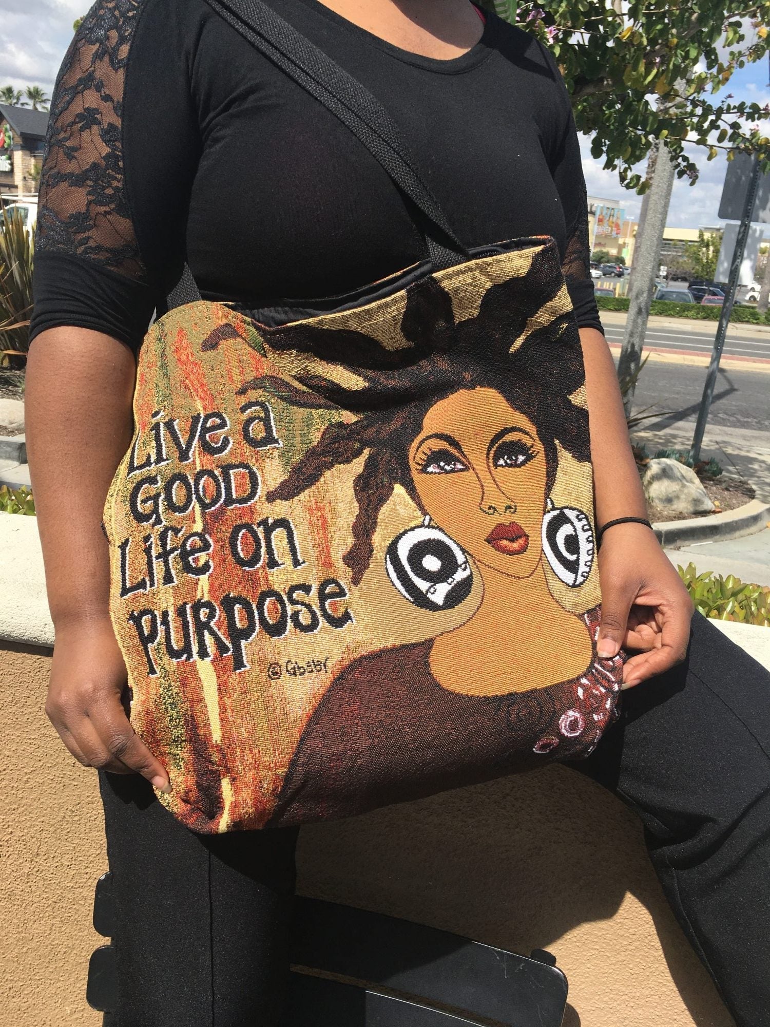 Shades of Color Tote Bag - Image 5